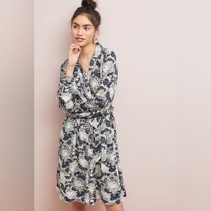 NWT Anthropologie Colloquial Long-Sleeved Shirtdress Sz. 2